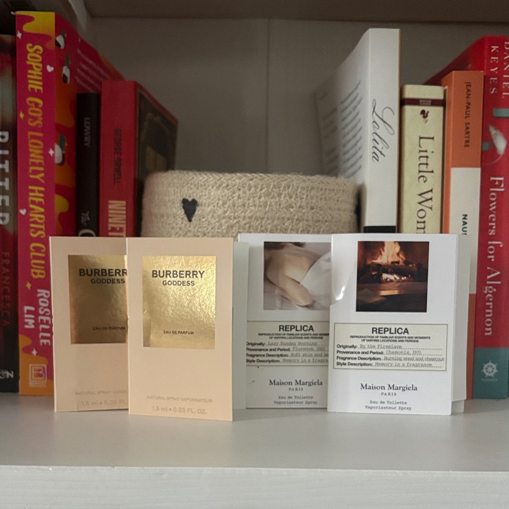 3/$30 maison and burberry 4 x 1.5 m L bundle